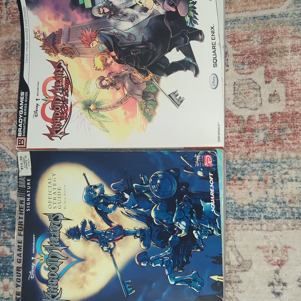 Lot of Kingdom Hearts Official Strategy Guide